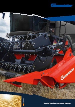 Combine agricole Bare port-cuțit Geringhoff HVV 720