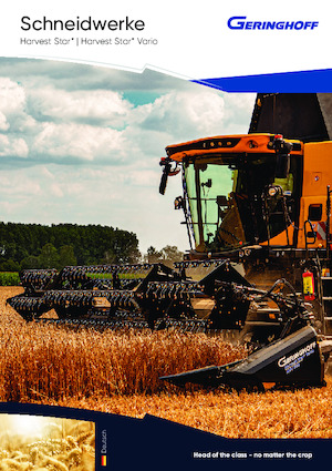 Combine agricole Bare port-cuțit Geringhoff HV 750