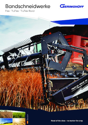 Combine agricole Bare port-cuțit Geringhoff TruFlex 40