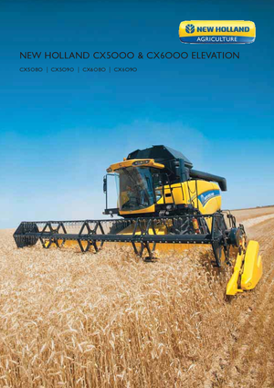 Combine agricole New Holland CX 5080 Elevation