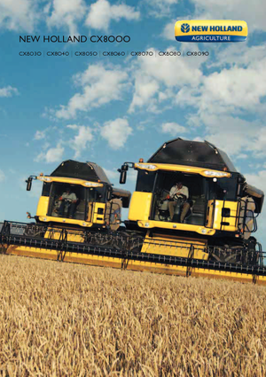 Combine agricole New Holland CX 8060