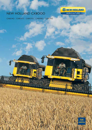 Combine agricole New Holland CX 8090 SCR
