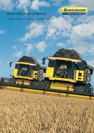 Combine agricole New Holland CX 8090 SCR