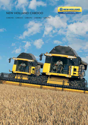 Combine agricole New Holland CX 8090 SCR