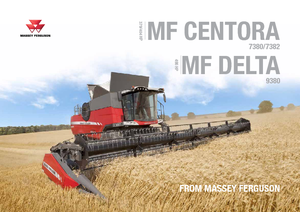 Combine agricole Massey Ferguson Centora 7380