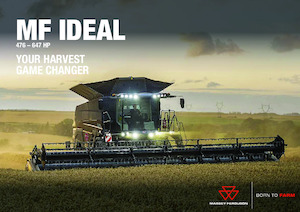 Combine agricole Massey Ferguson Ideal 7 PL
