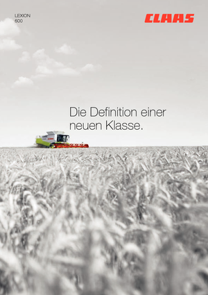 Combine agricole Claas Lexion 600