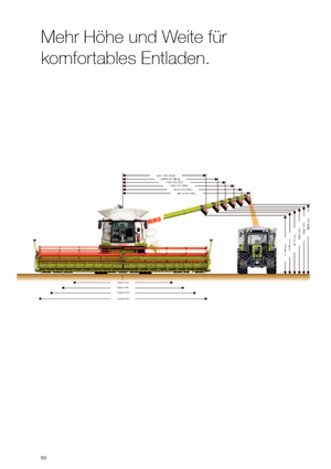 Combine agricole Claas Lexion 760 Montana