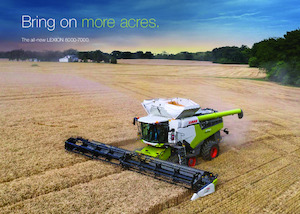 Combine agricole Claas Lexion 8600 Terra Trac 