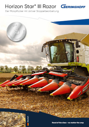 Combine agricole Culegătoare de porumb Geringhoff HSIII 800 FB