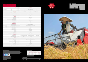 Combine agricole Massey Ferguson MF 2168