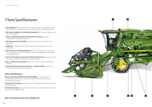 Combine agricole John Deere T 670