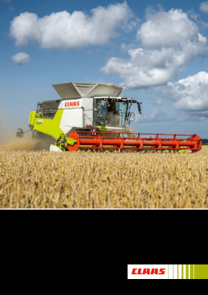 Combine agricole Claas Trion 740    