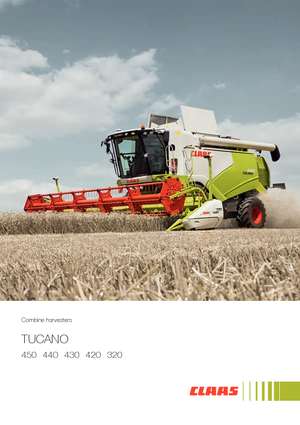 Combine agricole Claas Tucano 450