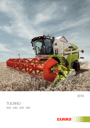 Combine agricole Claas Tucano 420