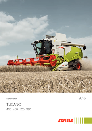 Combine agricole Claas Tucano 450