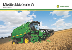 Combine agricole John Deere W 540 i
