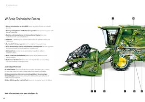Combine agricole John Deere W 650