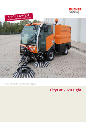 Măturători stradale compacte Bucher-Schörling CityCat 2020 XL