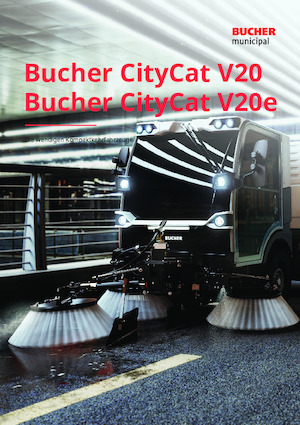 Măturători stradale compacte Bucher-Schörling CityCat V20