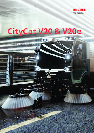 Măturători stradale compacte Bucher-Schörling CityCat V20