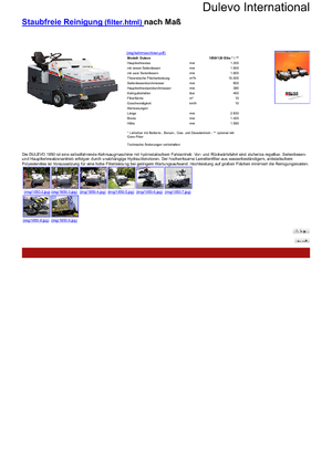 Măturători stradale compacte Dulevo Dulevo 1850/120 Elite EH