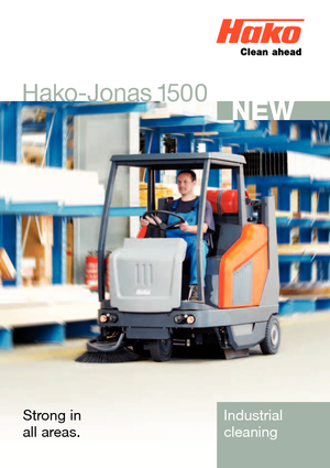 Măturători stradale compacte Hako Jonas 1500 D