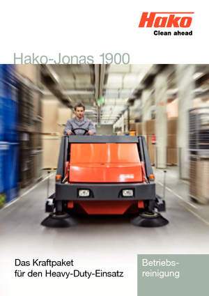 Măturători stradale compacte Hako Jonas 1900 V