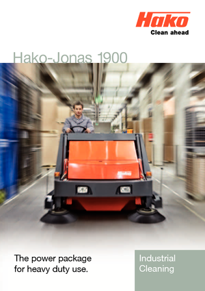 Măturători stradale compacte Hako Jonas 1900 V