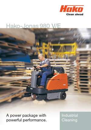 Măturători stradale compacte Hako Jonas 980 VH