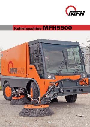 Măturători stradale compacte Schmidt MFH 5500