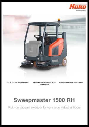 Măturători stradale compacte Hako Sweepmaster D 1500 RH