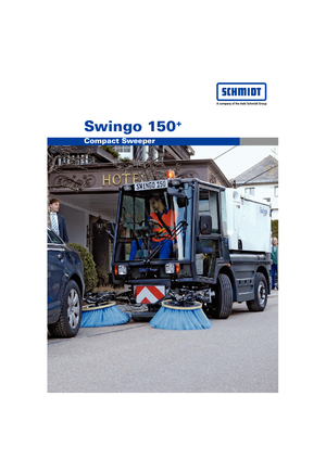 Măturători stradale compacte Schmidt Swingo 150