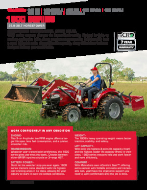 Tractoare municipale Mahindra 1626