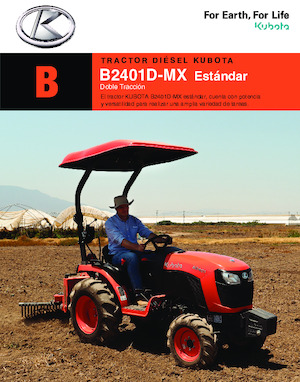 Tractoare municipale Kubota B2401D-MX