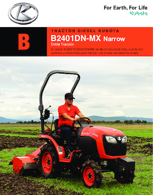 Tractoare municipale Kubota B2401DN-MX