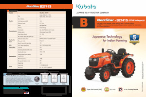 Tractoare municipale Kubota B2741S