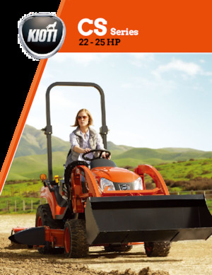 Tractoare municipale Kioti CS2510 