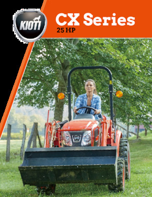 Tractoare municipale Kioti CX2510 HST Cab 