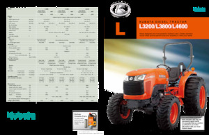 Tractoare municipale Kubota L3800HST