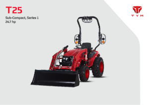 Tractoare municipale TYM T25