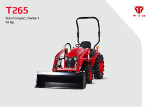 Tractoare municipale TYM T265