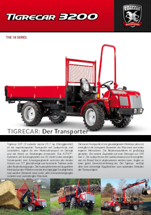 Tractoare municipale Carraro Tigrecar 3200 GST