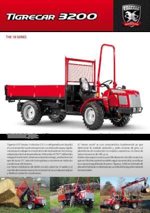 Tractoare municipale Carraro Tigrecar 3200 GST
