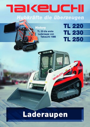 Mini încărcătoare Takeuchi TL 240