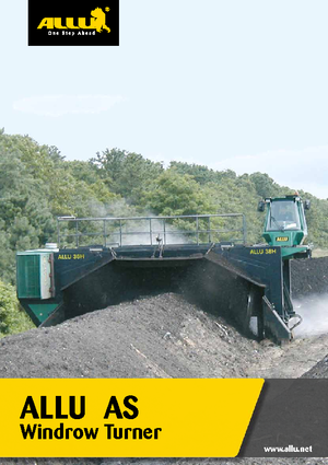 Mașini de bilonat compost Allu AS 38 H