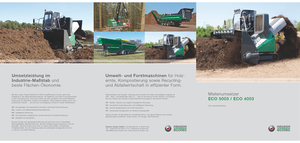 Mașini de bilonat compost Neuson-Ecotec ECO 4003