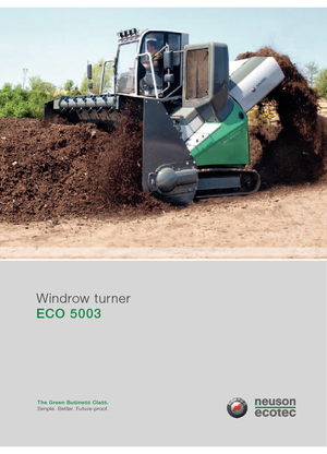 Mașini de bilonat compost Neuson-Ecotec ECO 5003