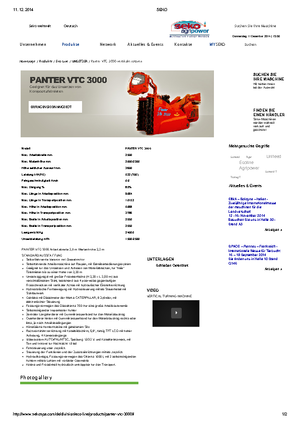 Mașini de bilonat compost Seko Panter VTC 3000