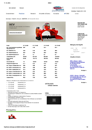 Mașini de bilonat compost Seko SCV 470 MD